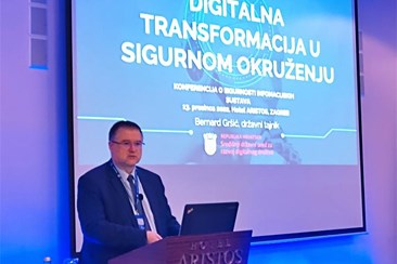 Državni tajnik Bernard Gršić: Za razvoj digitalne transformacije nužna je svijest o jačanju digitalnih vještina 